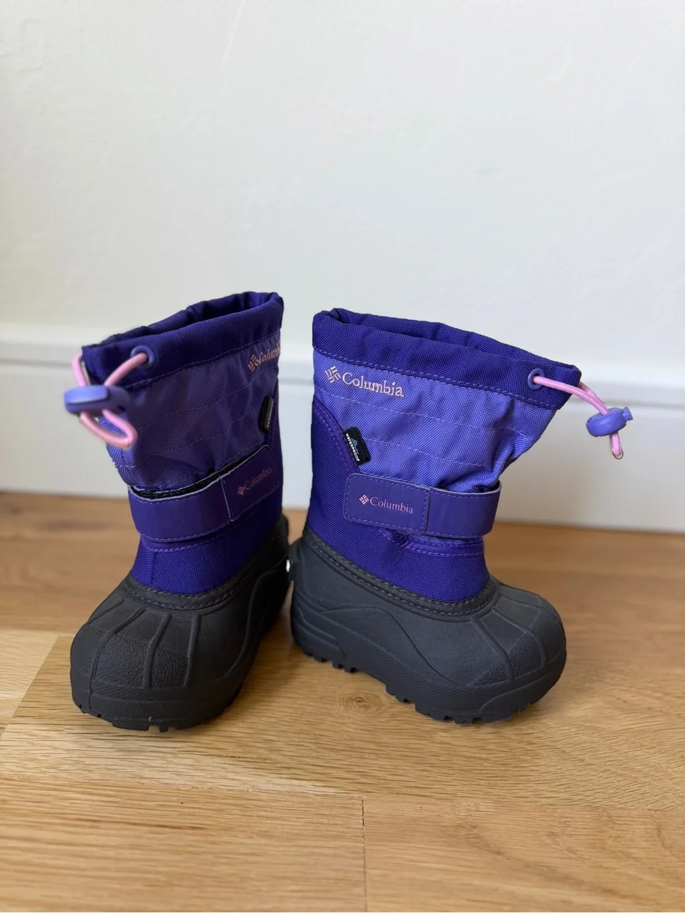 Columbia Powerbug Purple Snow Boots - Size Toddler 6